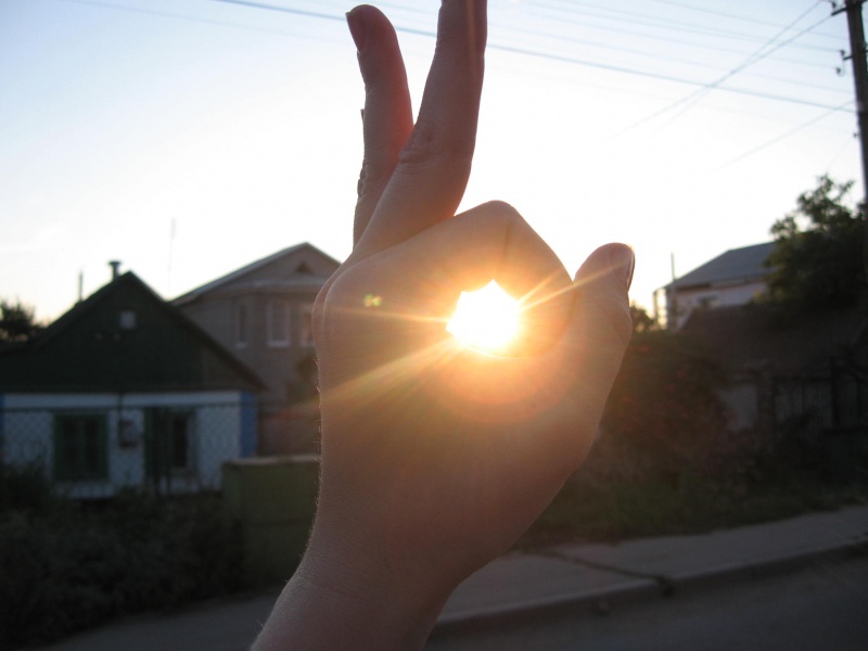 Die ganze Welt in unseren Händen)))