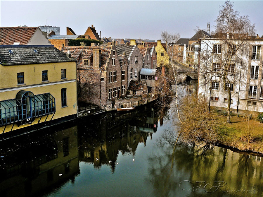 Spaziergänge im Frühjahr Gent