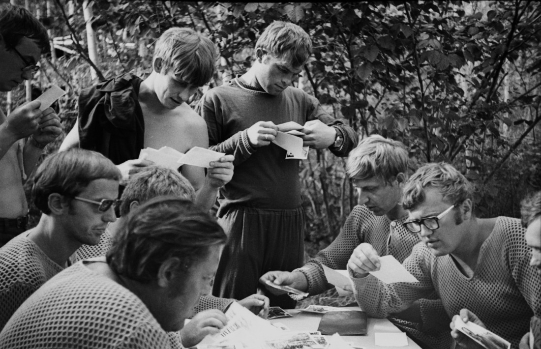 Neun der Moderatoren ...