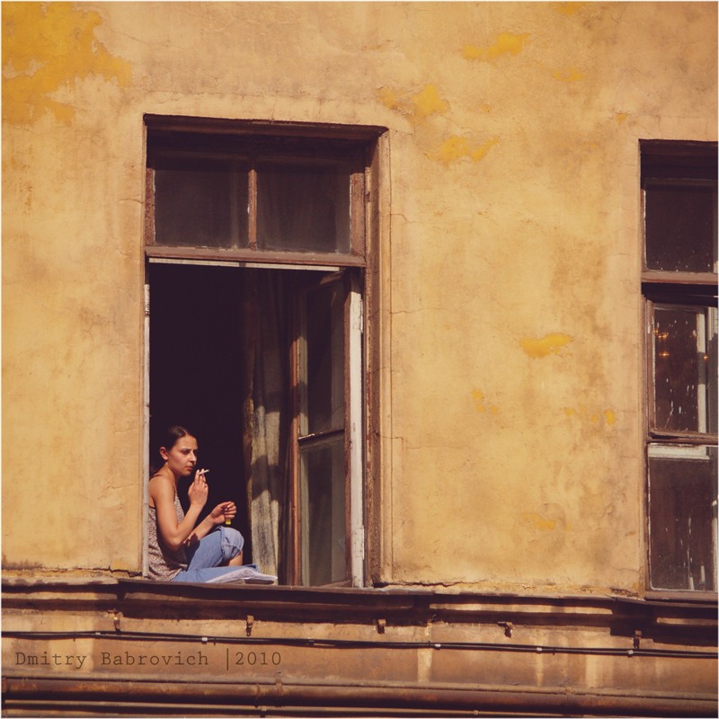 in St. Petersburg Fenster