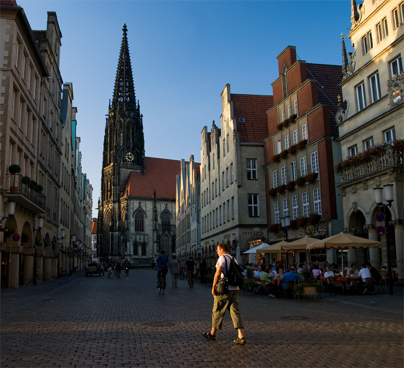 "Und ich gehe, überall ... Munster gehen."