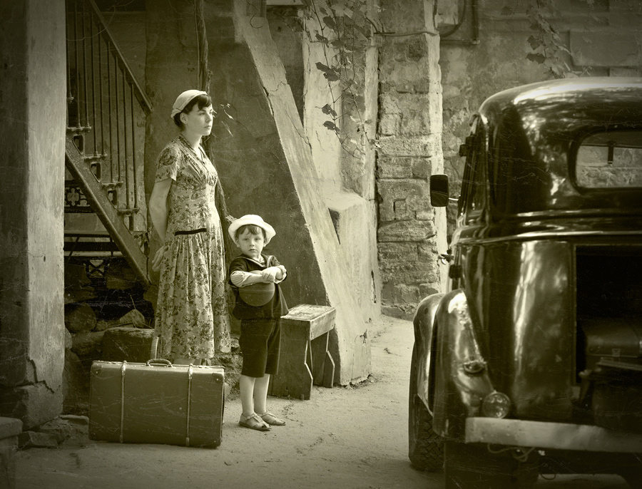 Farewell geliebten Stadt