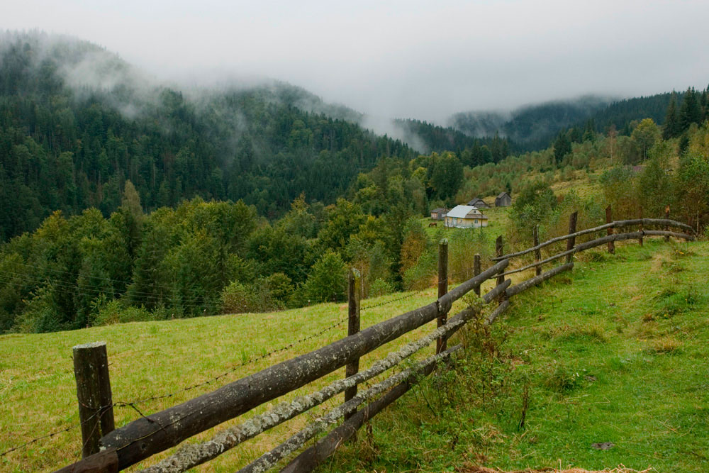 verloren in den Wolken