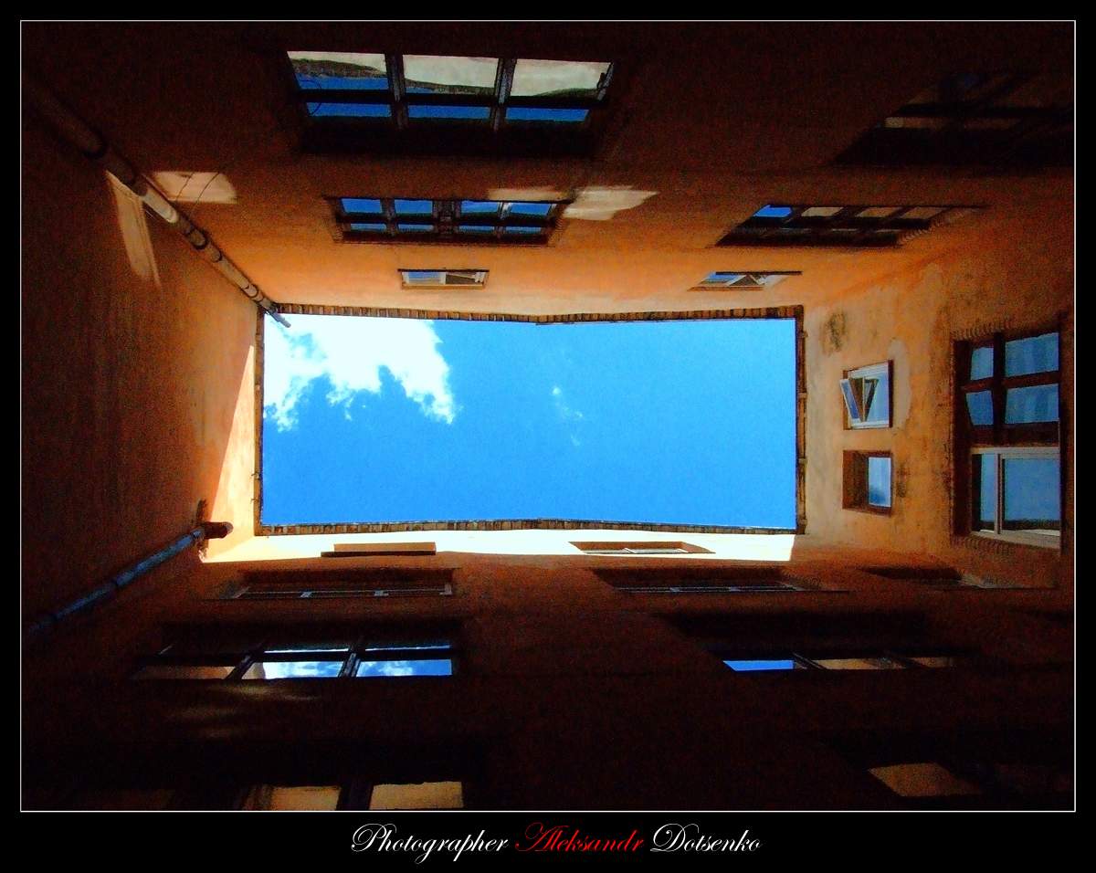 Und die oben nur Himmel ...