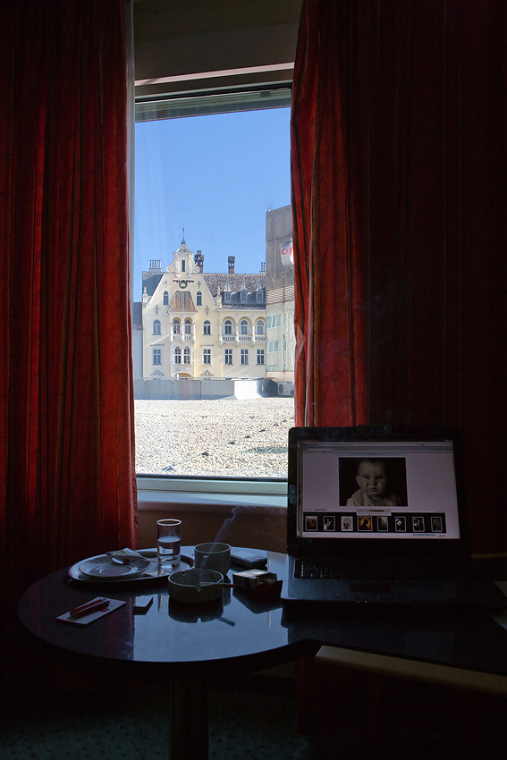 Ich sitze da und beobachteten ...