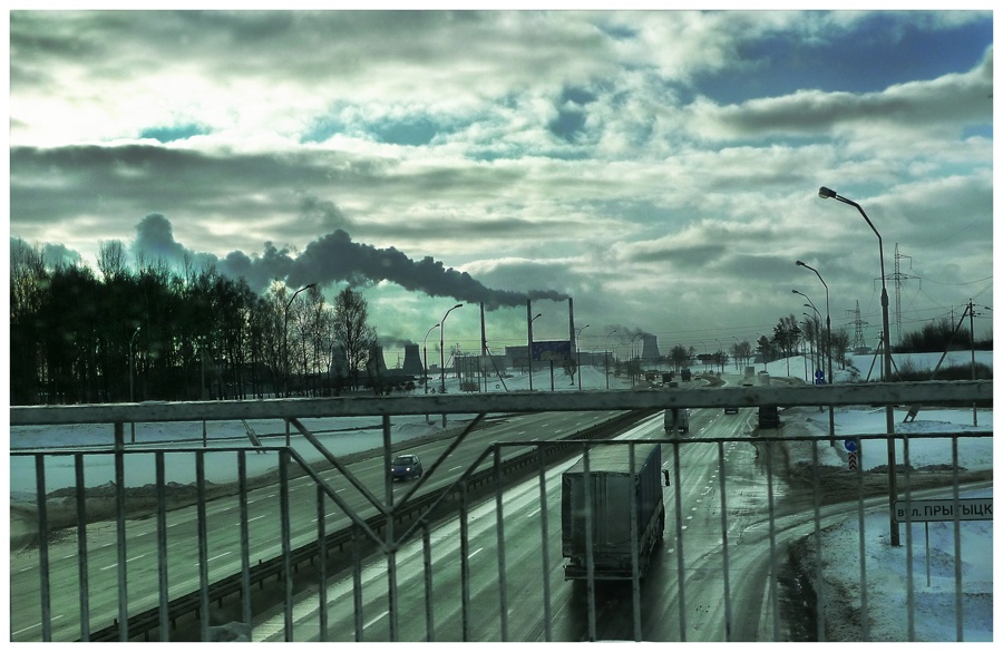 Minsk. Frost.