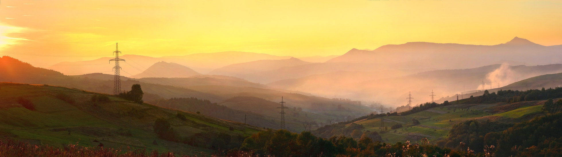 Septemberabend in Volovtse