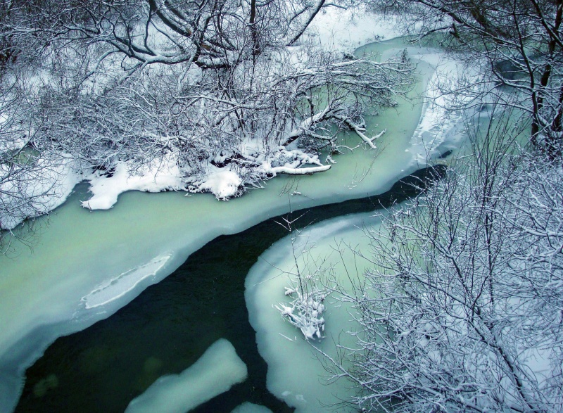 Am Fluss, haben auch die Willenskraft