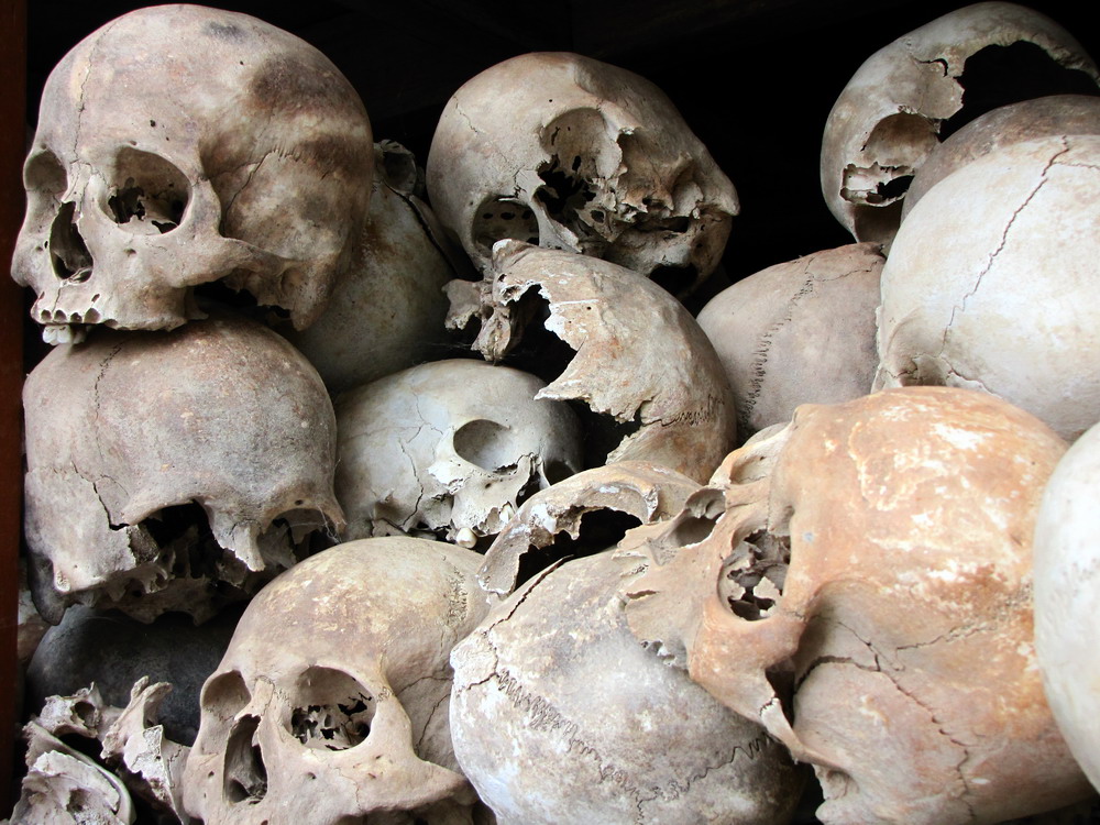 Unschuldigen Opfern des Pol-Pot-Regimes