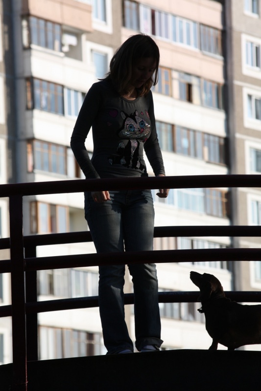 Dame mit dem Hündchen