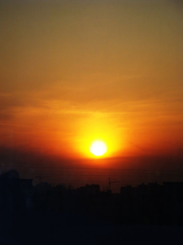 Solar Kreis, den Himmel um ....