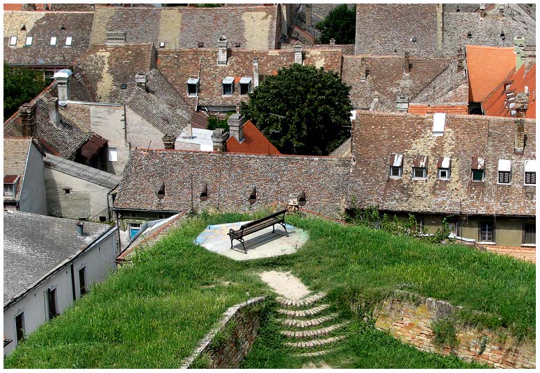 Die Betrachtung Bank