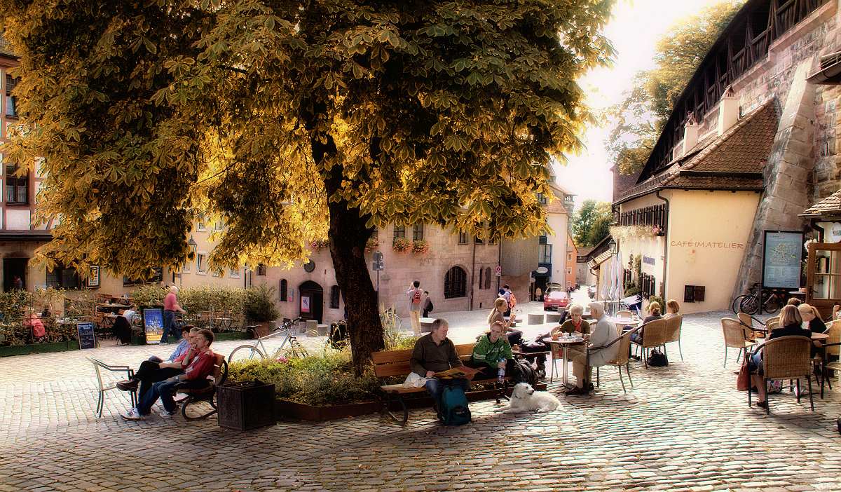 "Es war Abend ... da war nichts .."