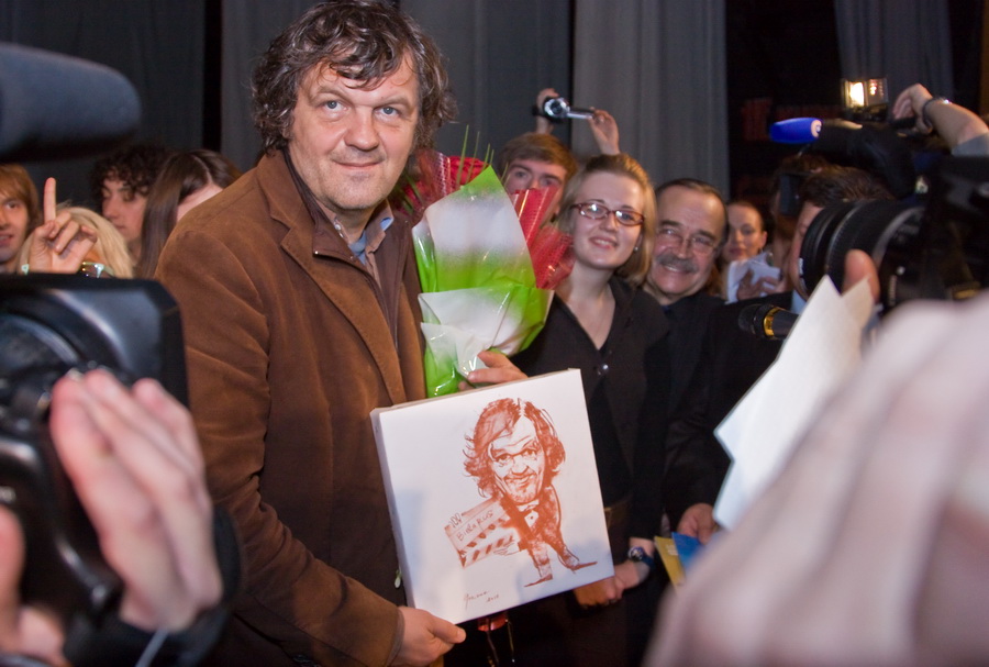 Emir Kusturica in Minsk