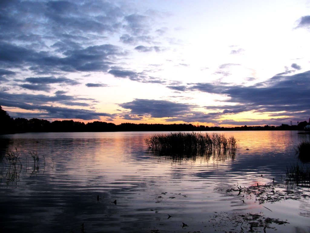 Himmel bei Sonnenuntergang ....