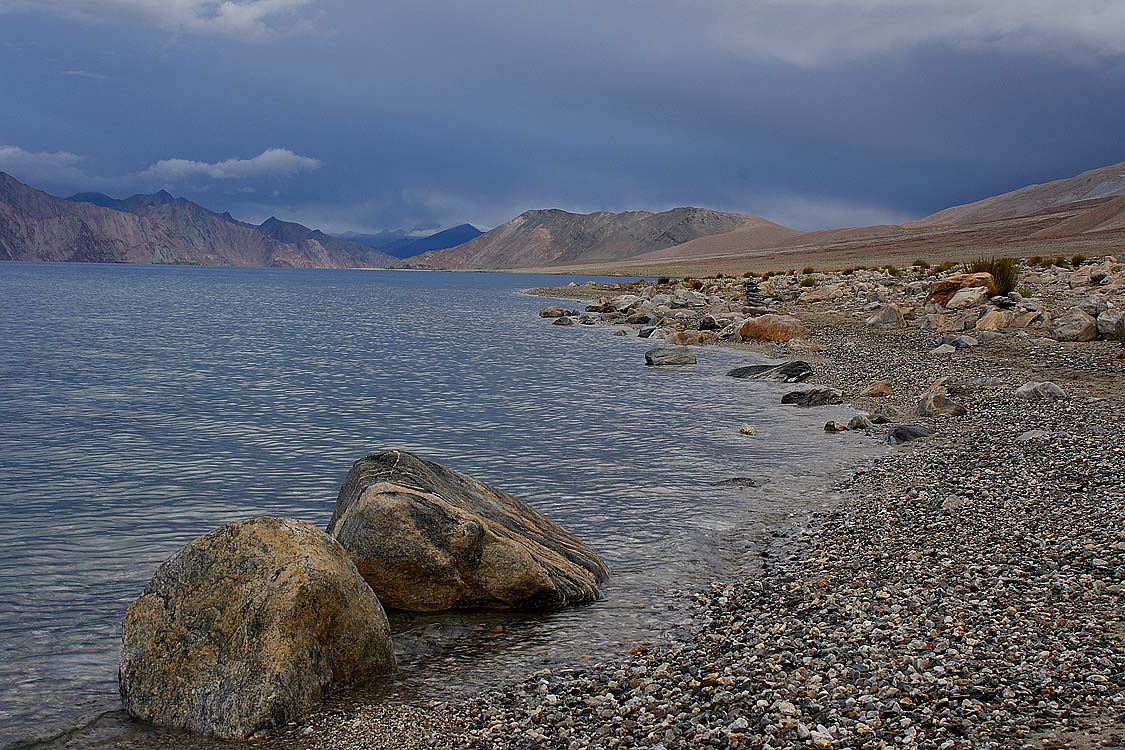 Pangong Tso See (4.200 m Seehöhe)