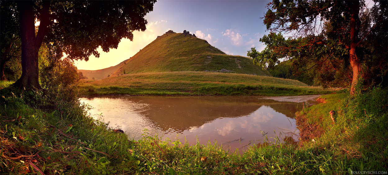 Natürliche Pyramide