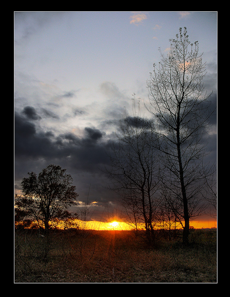 Zwischen Himmel und Erde.