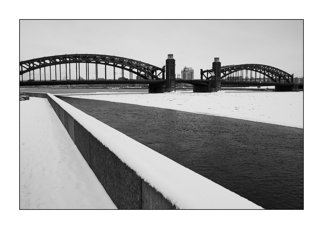 Die Geometrie des St. Petersburger Winter