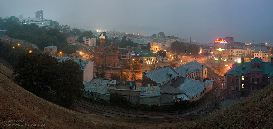 Nischni Nowgorod. Ansicht von der Straße Kreml.