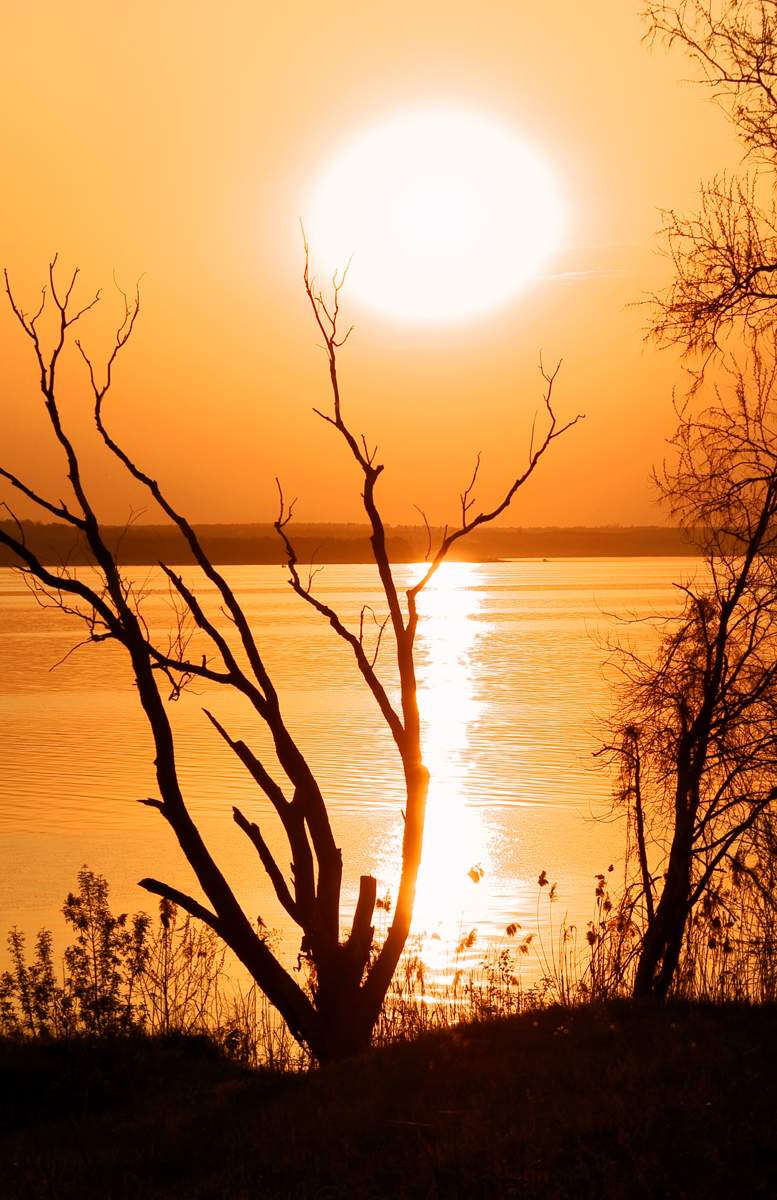 Abend auf dem Dnjepr