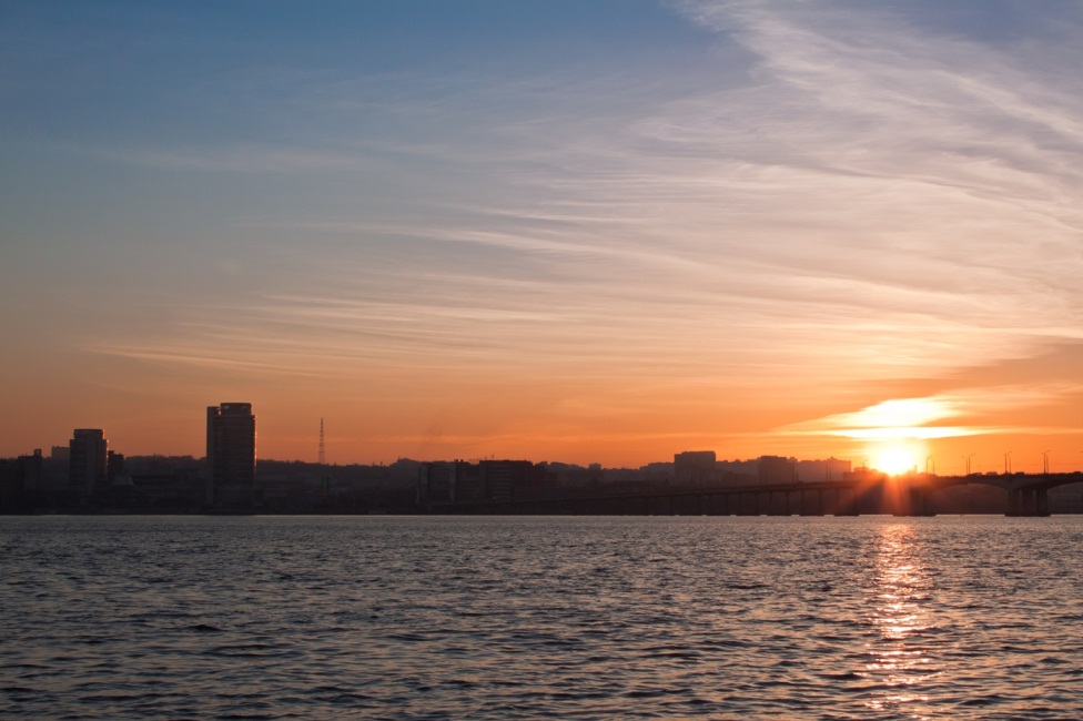 Sonnenuntergang am Meer