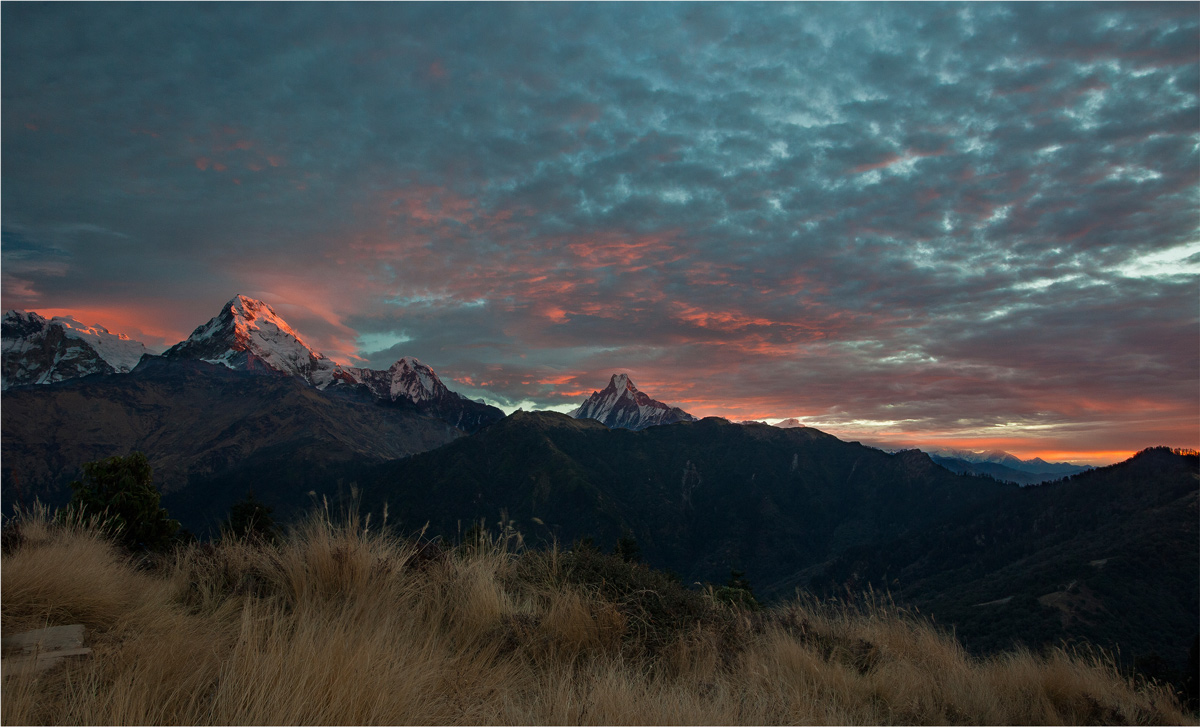 Morgen in den Bergen