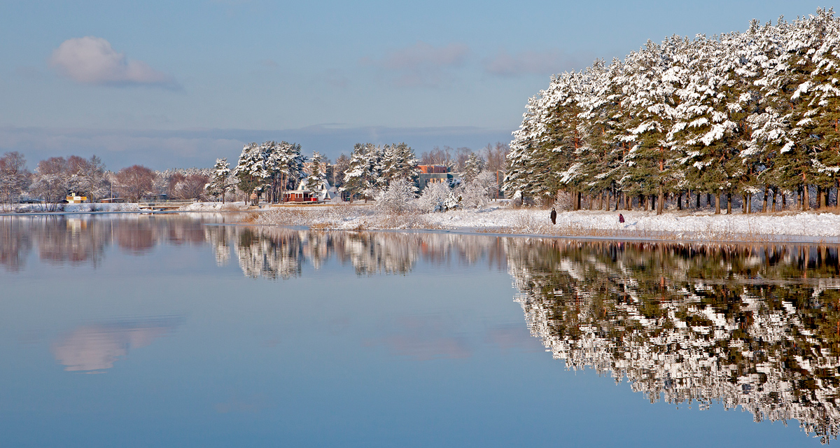 Spiegel für den Winter