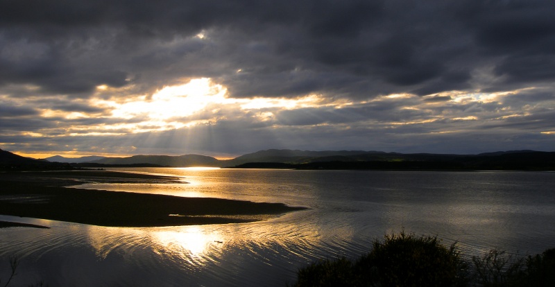 Stormy Sonnenuntergang