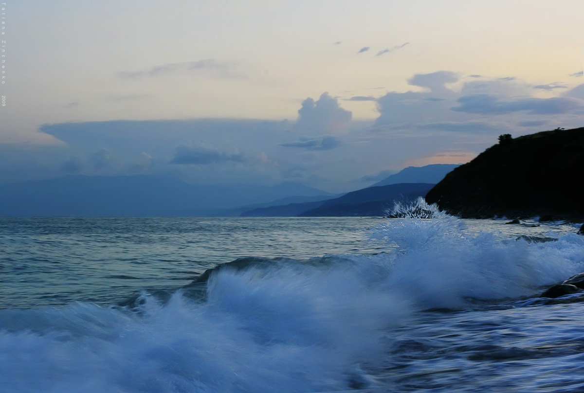 Aufgeregt blaue Meer (c) # 2