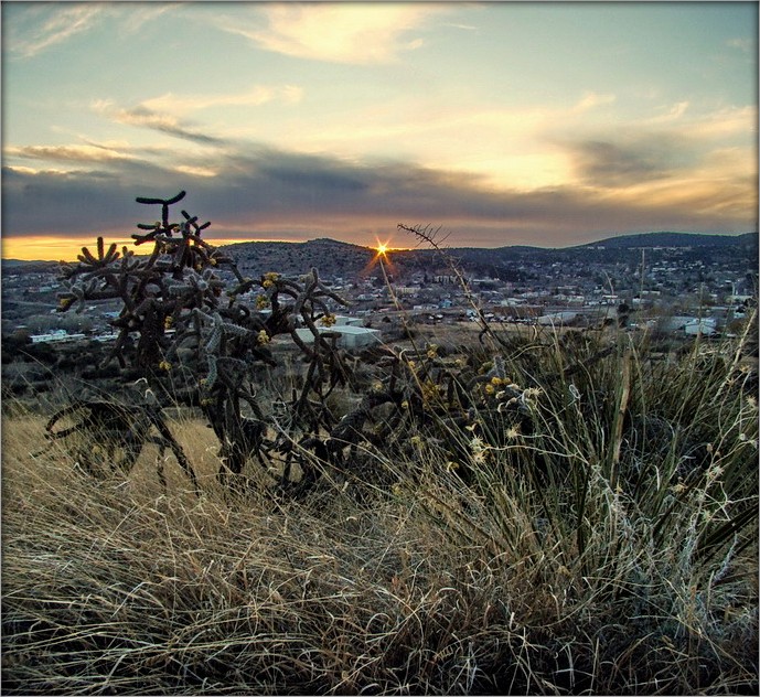 Die Abende in der Nähe von Silver City, New Mexico