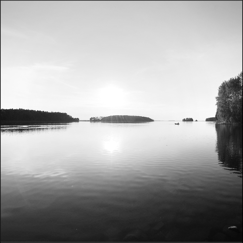 Abendstimmung am See Yanisyarvi