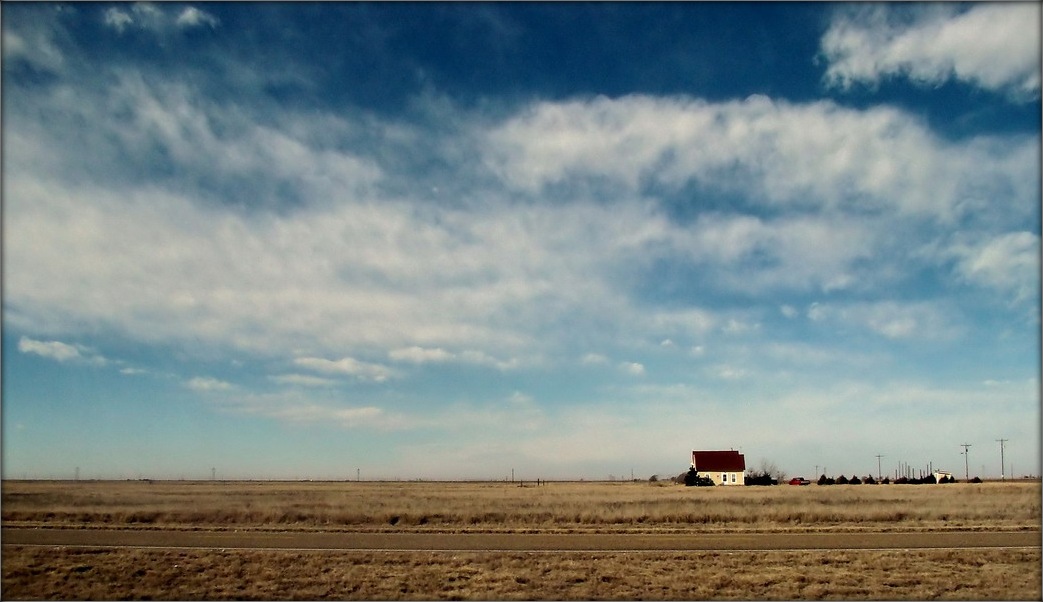 weiße Sonne von Texas