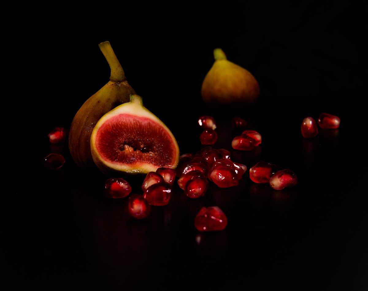 Stilleben mit Feigen