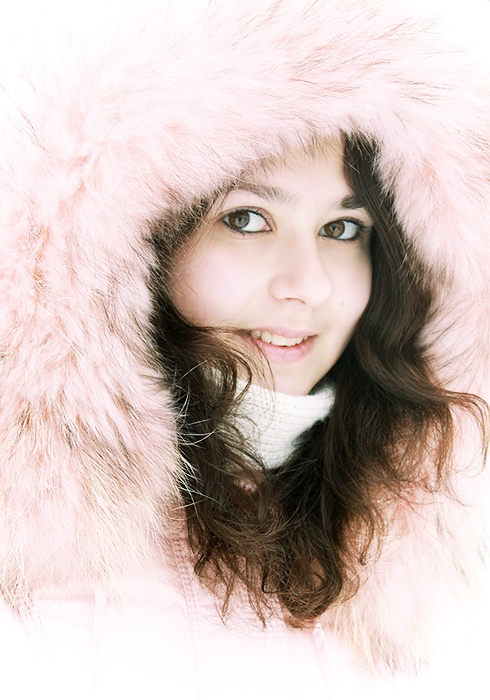 Engel mit Schokolade Augen