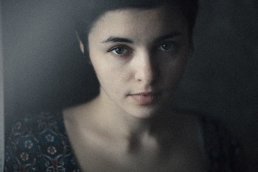 Julia alleine zu Hause ... ...