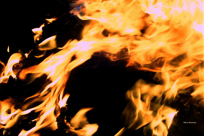 Im Inneren der Flamme!