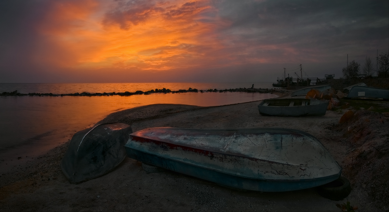 Burns Licht Sonnenuntergang