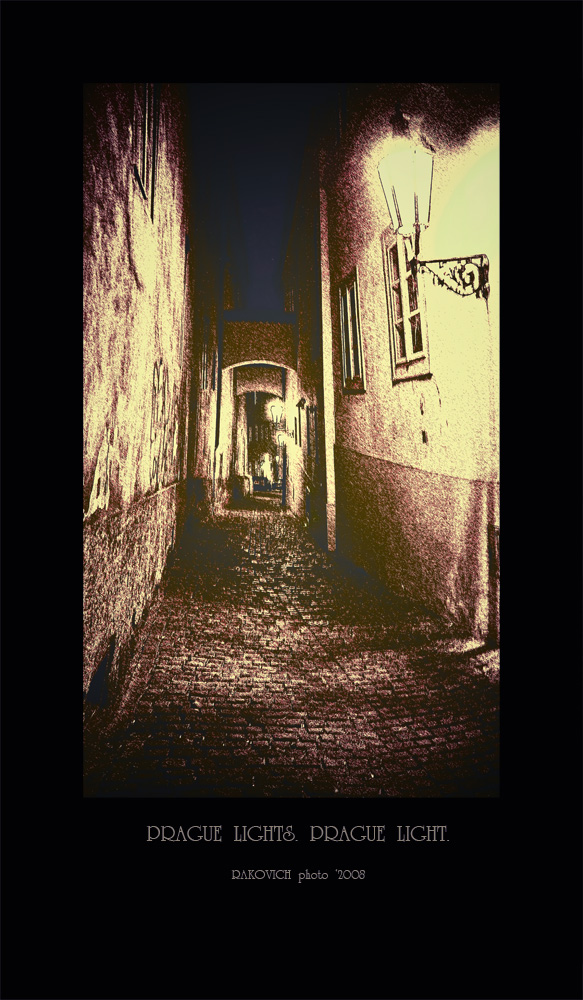 Die Straßen von Prag ...