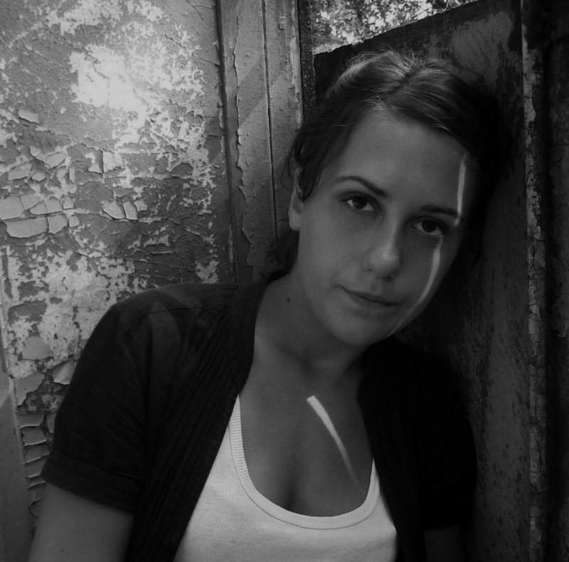 Portrait auf dem Balkon