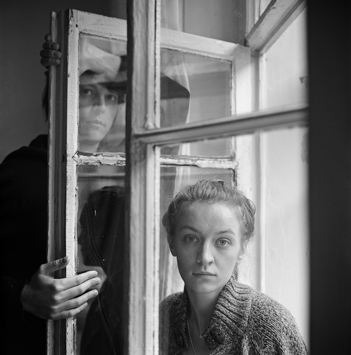 Glaube und Ulrich (Portrait mit Reflection)