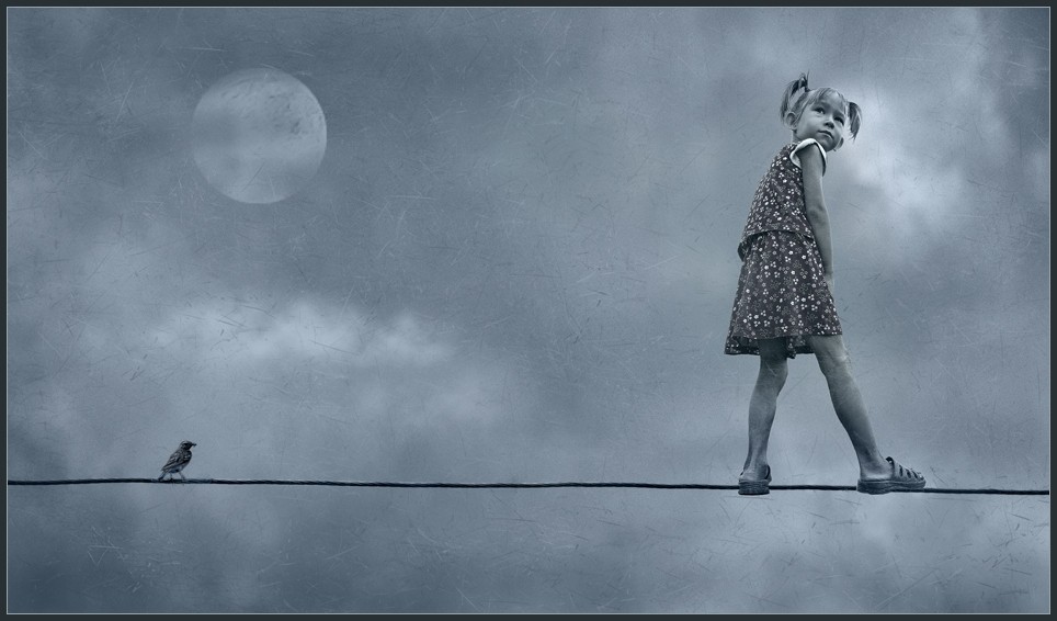 Das Wetter heute wieder, nicht fliegen ...