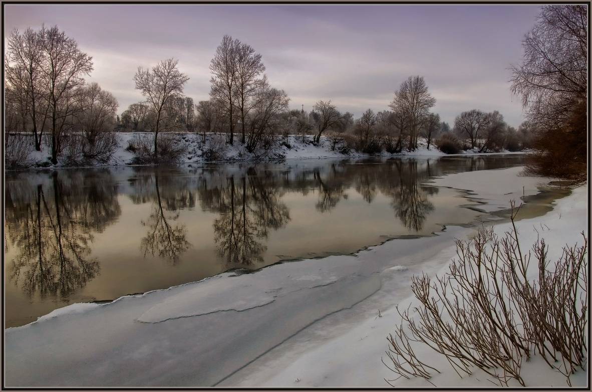 Spaziergang auf der Südlichen Bug. "Vidliga"