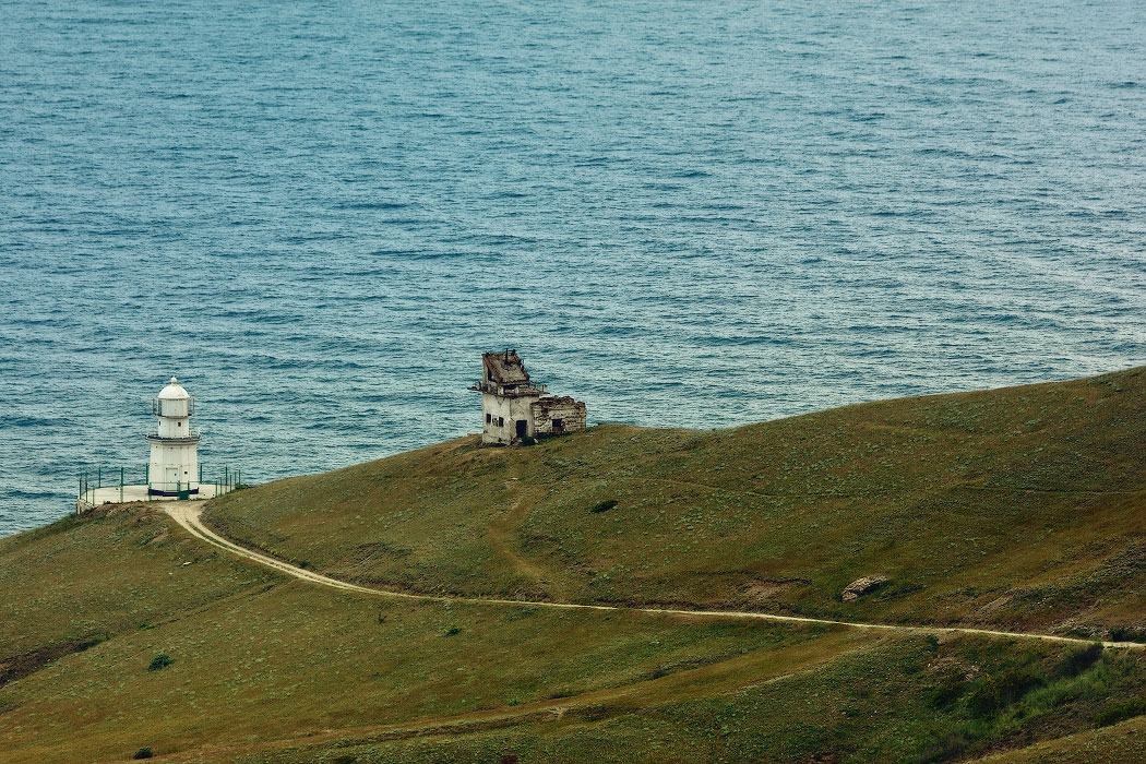 C mit Blick auf den Leuchtturm