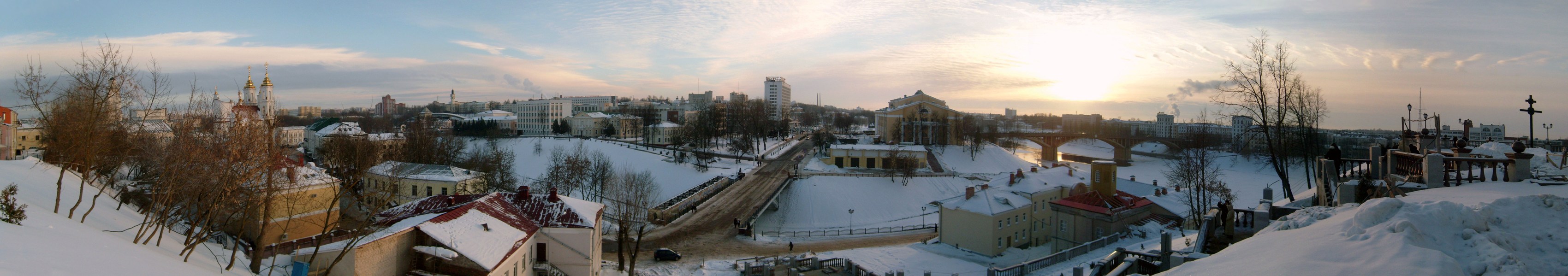 Witebsk Sonnenuntergang