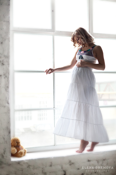 Schwangere Photoshoot