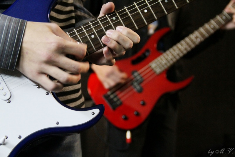 die Saiten der Musik