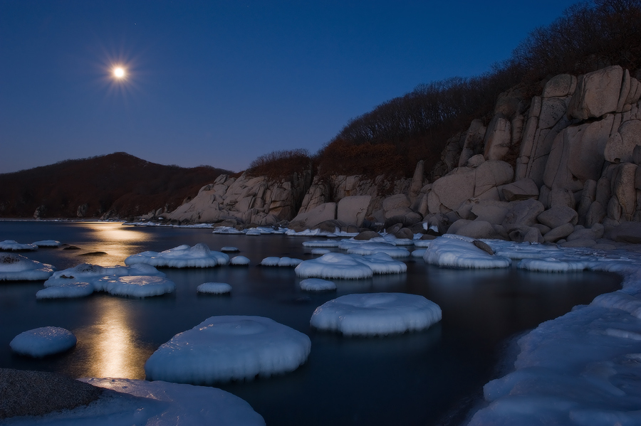 Eine halbe Stunde vor der Dämmerung
