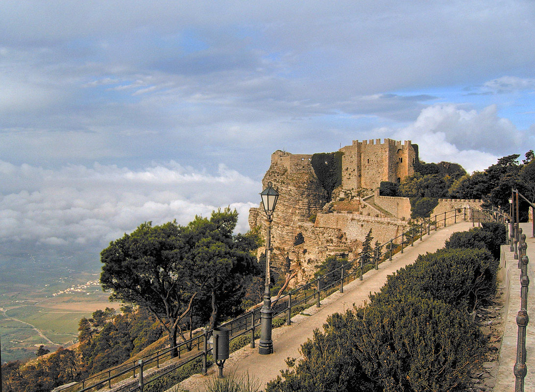 Erice - eine Stadt auf dem Hügel