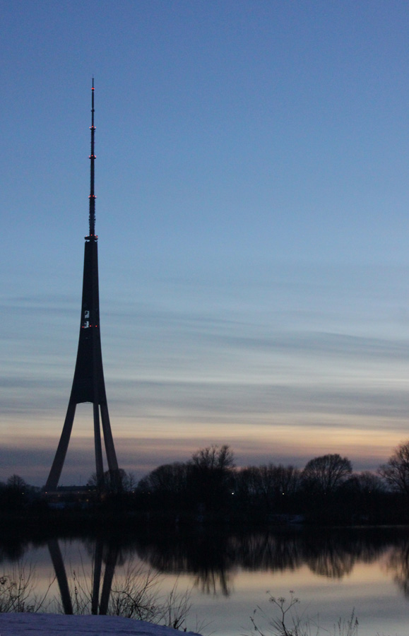 Abend in der Hauptstadt ...